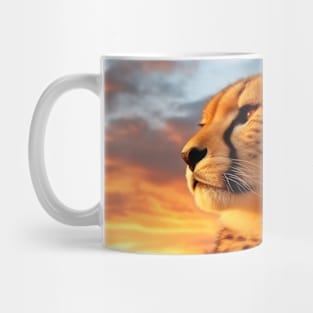 Cheetah Animal Nature Majestic Wild Mug